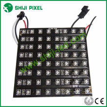 Adressable programmable flexible SK6812 3535 RVB led matrice 8x8 cm P10 64pixels / PC
